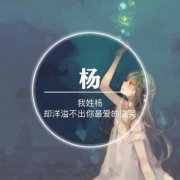 杨姓2023年最霸气头像(精选28张)