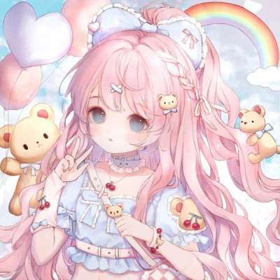 2023最火可爱闺蜜头像(精选18张)