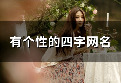 有个性的四字网名(精选135个)