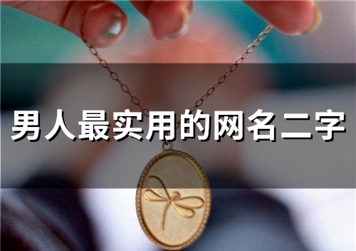 男人最实用的网名二字(精选160个) 男人最实用的网名二字(精选160个)