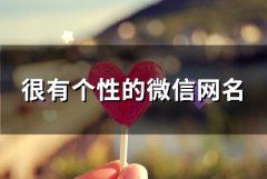 很有个性的微信网名(精选111个)