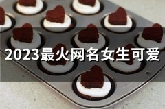 2023最火网名女生可爱(156个)