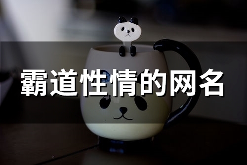 霸道性情的网名(精选100个)