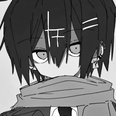 2023年最火黑白头像(16张)