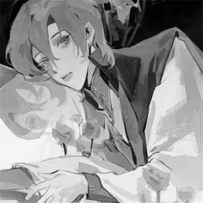 2023年最火黑白头像(16张)