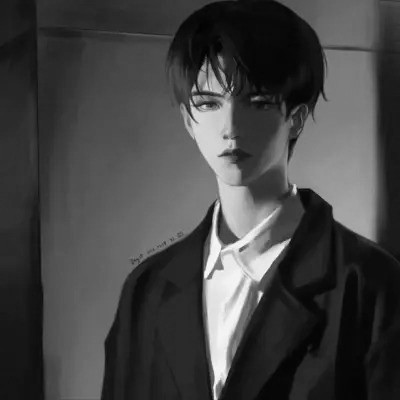 2023年最火黑白头像(16张)