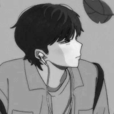 2023年最火黑白头像(16张)