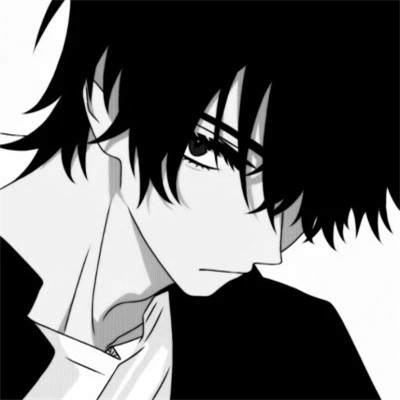 2023年最火黑白头像(16张)