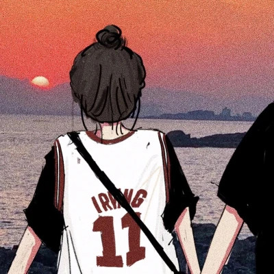 2023最火情侣漫画头像(24张)