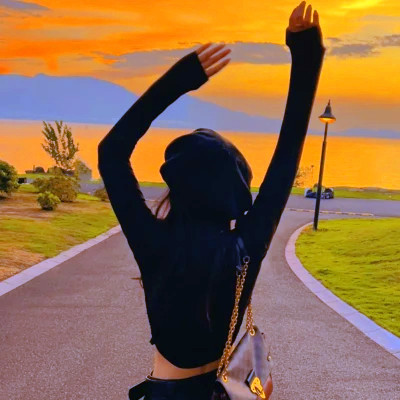 女人最适合的抖音头像背影(22张)