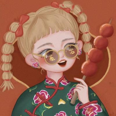 卡通少女头像可爱漂亮(精选20张)