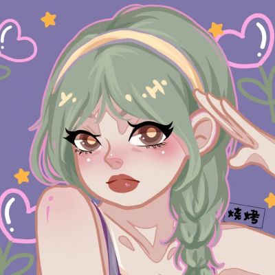 卡通少女头像可爱漂亮(精选20张)