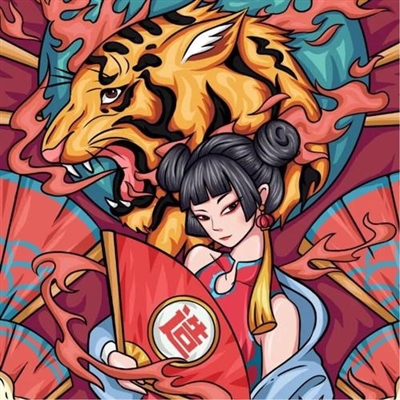 微信头像2023独一无二女生卡通(精选18张)