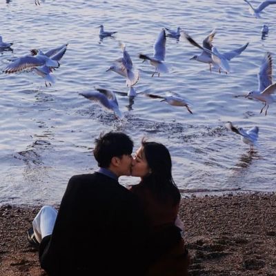 2023年的最火情侣头像(24张)