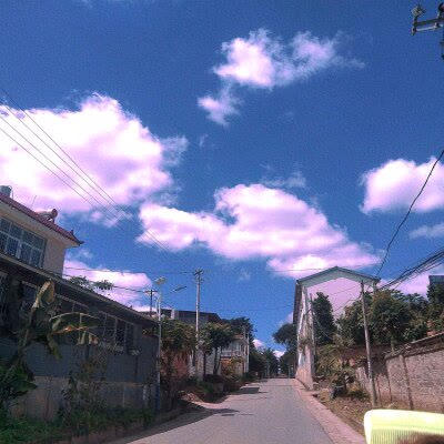 唯美蓝色意境图片风景头像(精选24张)