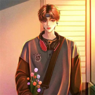 高级手绘情侣头像(16张)