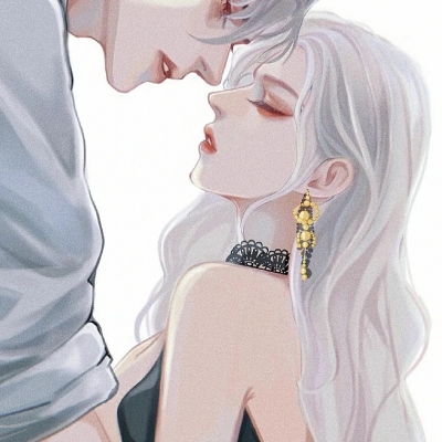 高清仙气十足的情侣头像动漫一对图片(12张)