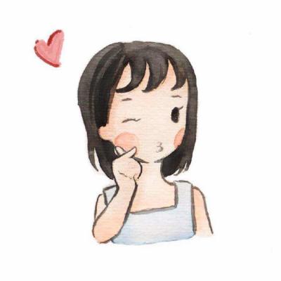 卡通情侣头像一男一女呆萌可爱高清图片(22张)