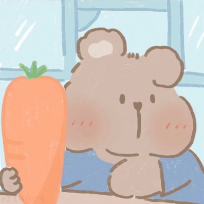 卡哇伊卡通情侣头像不明显图片(精选16张)