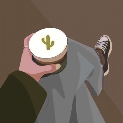 2023幸福甜蜜高级小众情侣头像(精选24张)