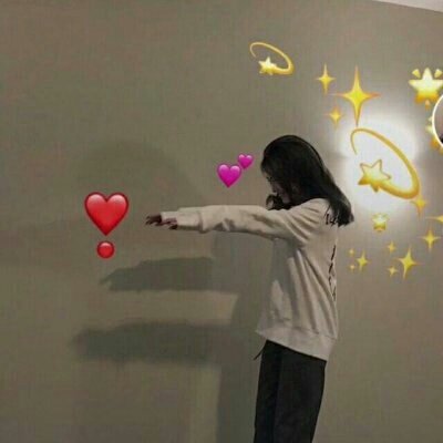 发射爱心闺蜜头像一对两张(精选20张)