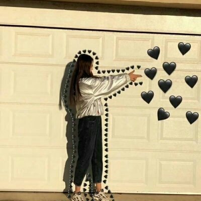 发射爱心闺蜜头像一对两张(精选20张)