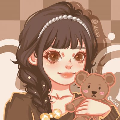 呆萌可爱女头卡通动漫二次元高清图片(18张)