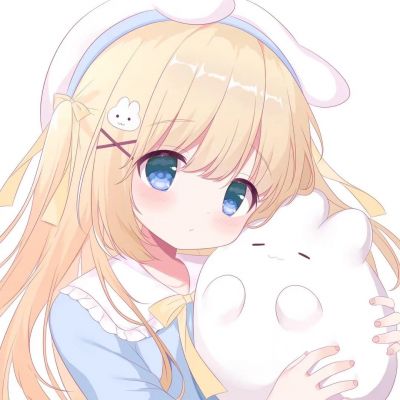 呆萌可爱女头卡通动漫二次元高清图片(18张)