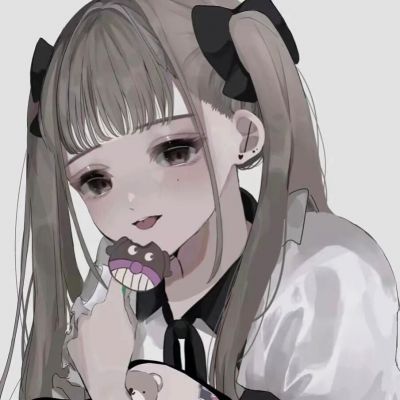 呆萌可爱女头卡通动漫二次元高清图片(18张)