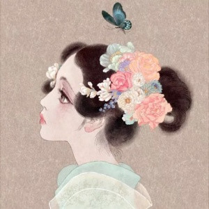 头像女生古风水墨唯美二次元高清图片(精选12张)