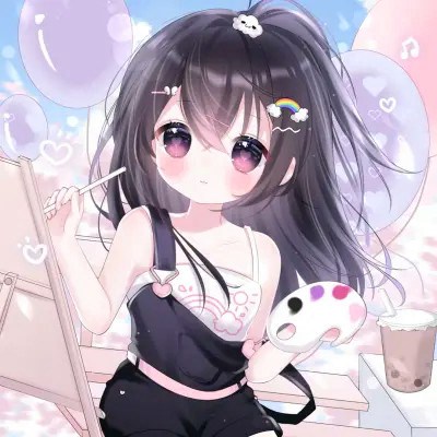 2023流行闺蜜头像卡通高清图片(24张)