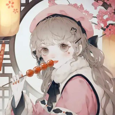 2023流行闺蜜头像卡通高清图片(24张)