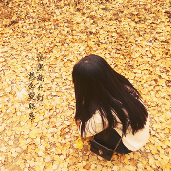 落叶一个人伤感背影图片头像(精选15张)