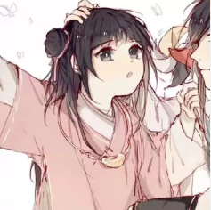 qq头像古风情侣头像图片(24张)