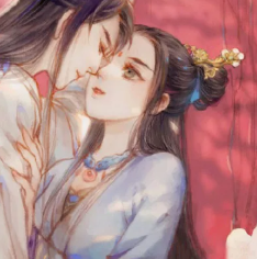 qq头像古风情侣头像图片(24张)