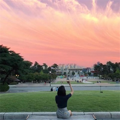 唯美风景情侣头像图片(精选24张)