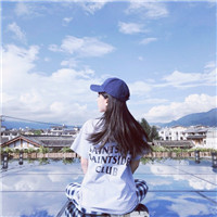 情侣背影头像一男一女图片(22张)