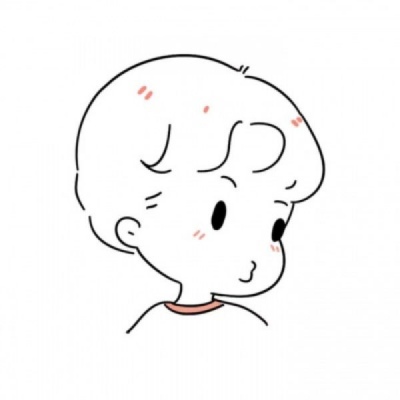 高清男女简笔画情侣头像图片(16张)