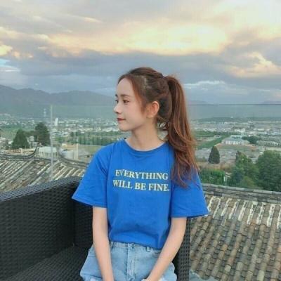 清新好看的qq头像女生蓝色系仙女图片(精选24张)