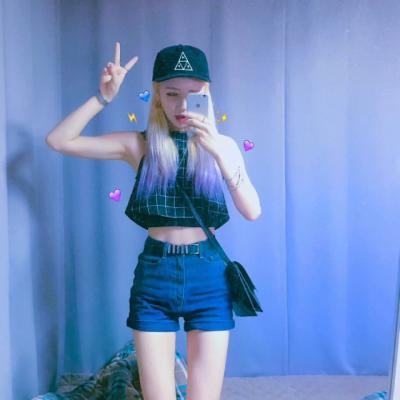 清新好看的qq头像女生蓝色系仙女图片(精选24张)