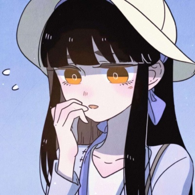 高清戴帽子的女生头像动漫图片(16张)