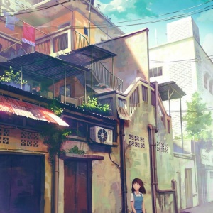 卡通动漫风景图片唯美清新头像(精选24张)