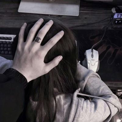 情侣头像黑白双人头像图片(24张)