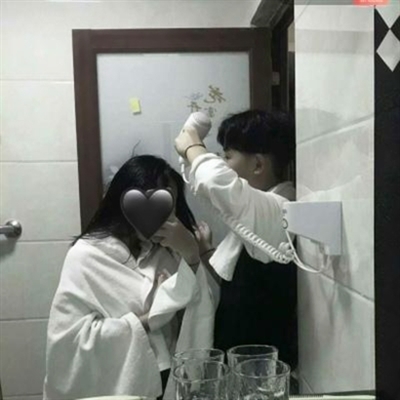 情侣头像黑白双人头像图片(24张)