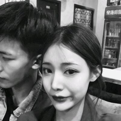 情侣头像黑白双人头像图片(24张)