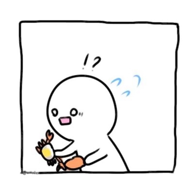 高清抖音很火的小白人情侣头像图片(24张)