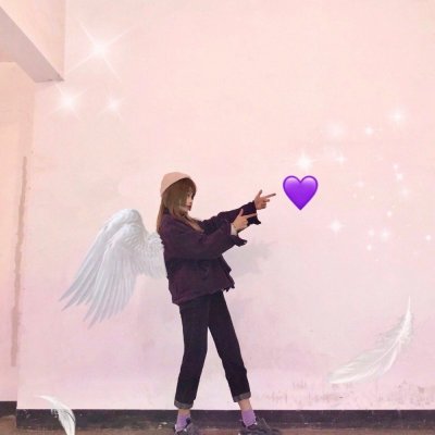 发射爱心情头一左一右(精选12张)