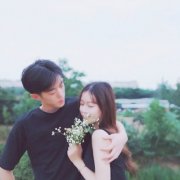 清新唯美男女真人情头(精选28张)