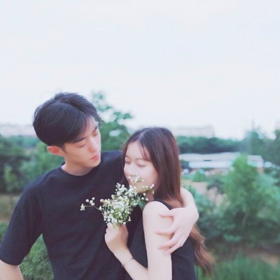 清新唯美男女真人情头(精选28张)