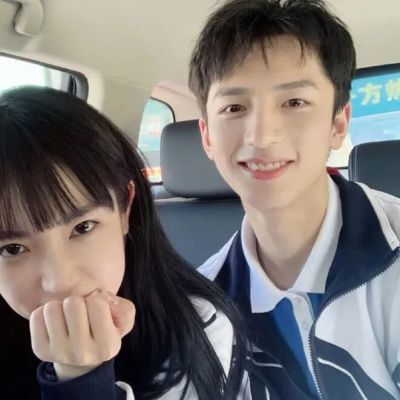 校园风清纯情侣头像图片(18张)